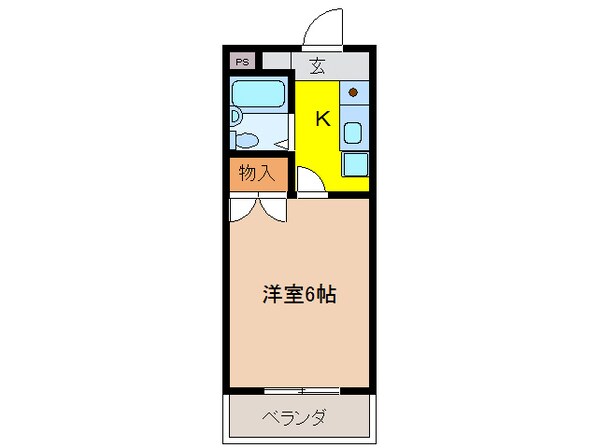 メゾンドツインクルの物件間取画像